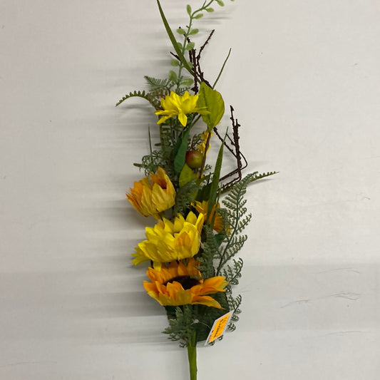 Sunflower Pick with Berry