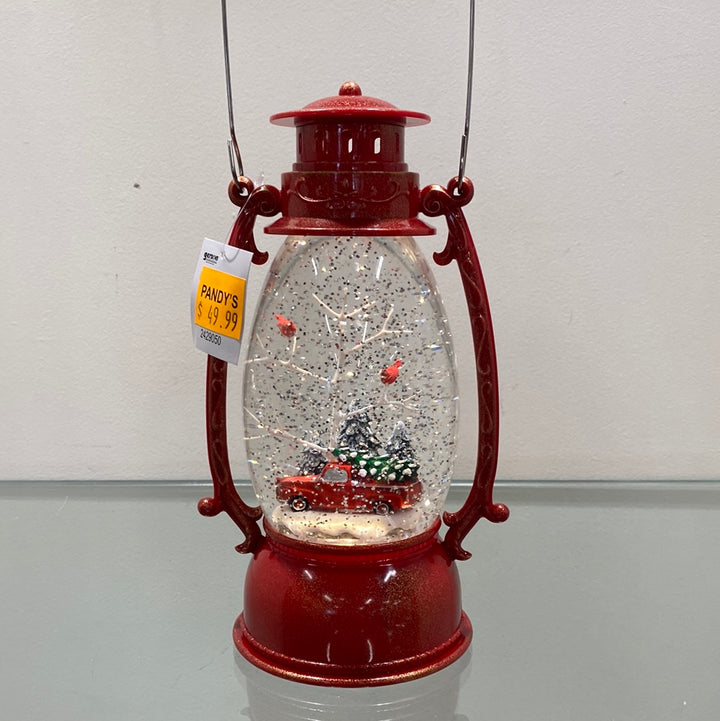 Red Water Globe Lanterns