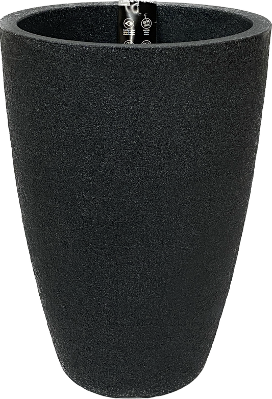 Charcoal Modern Conic Planter