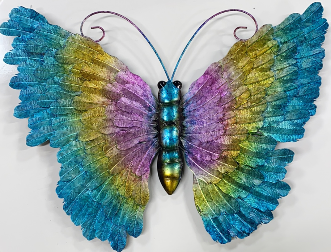 Metal Butterfly Wall Décor