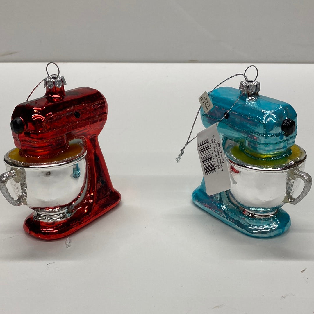 Glass Mixer Ornament (4.13”H