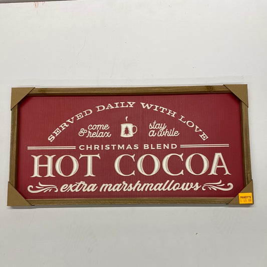 Holiday Engraved Wall Sign (24”L)