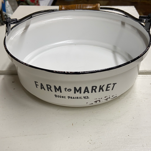 “Farm to Market” Tin with Handle