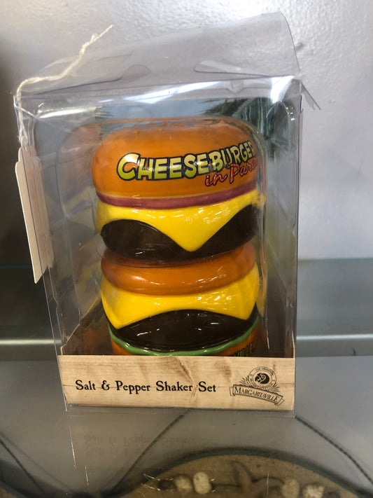 Cheeseburger in Paradise Salt & Pepper Shaker Set