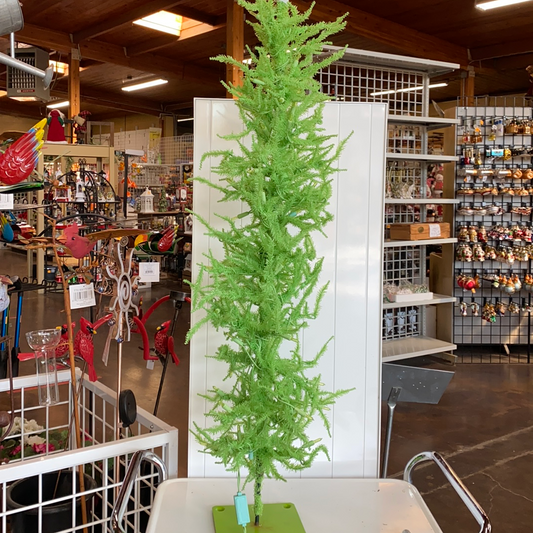 Lime Green Laser Tree