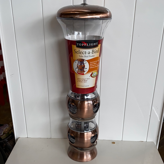 Select-A-Bird Tube Bird Feeder
