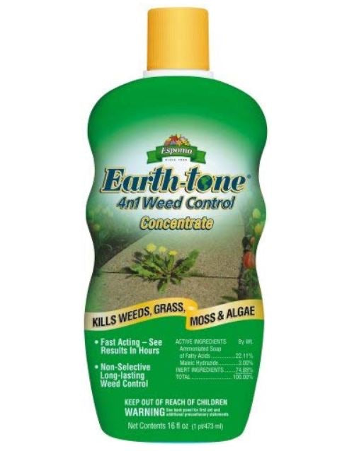 Organic Earth-Tone 4-In-1 Weed Control