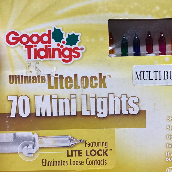 70 Mini Lights Multi Bulbs