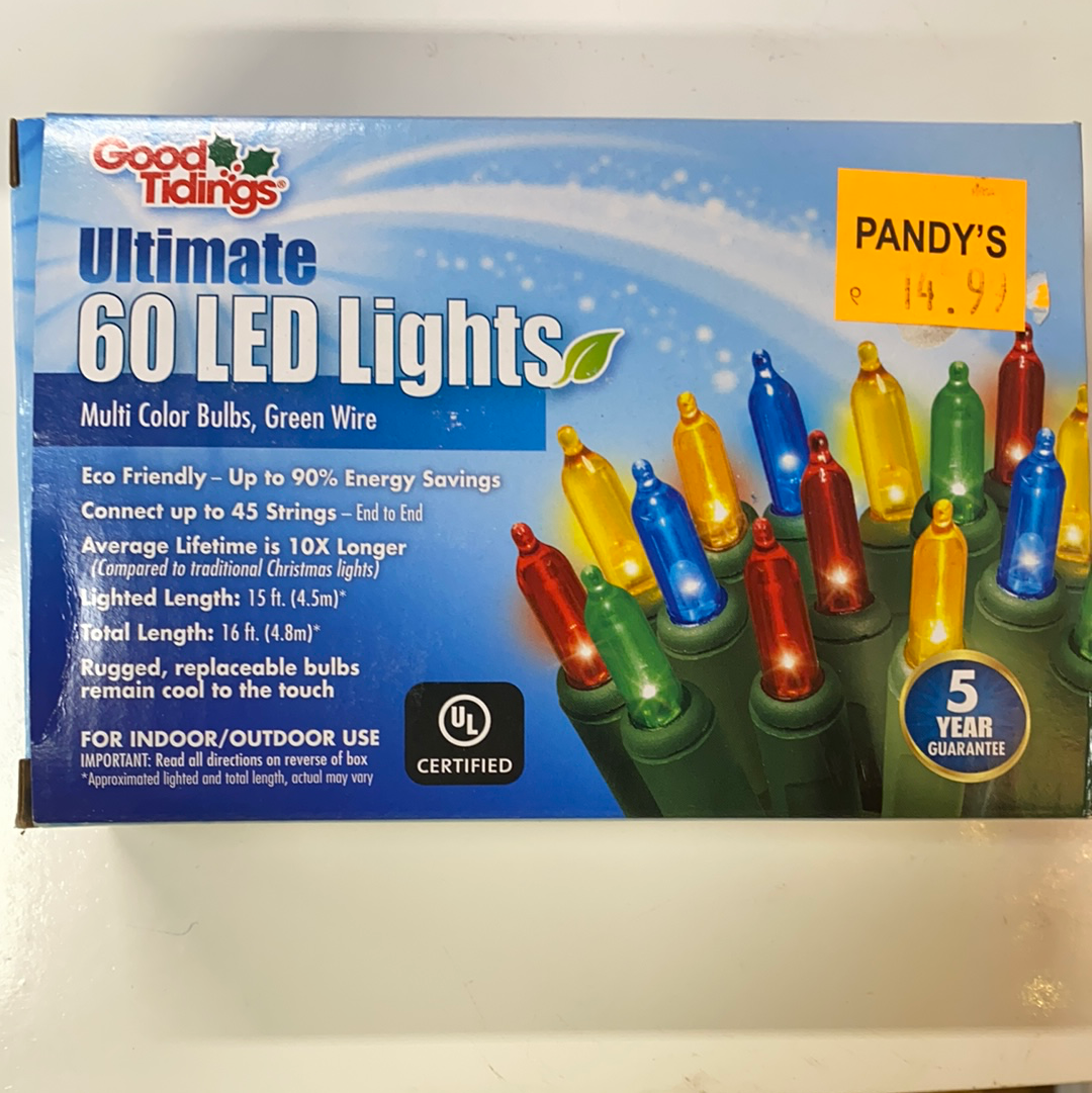 60 LED Multi Color Lights