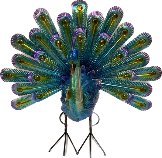 Metal Peacock Figurine