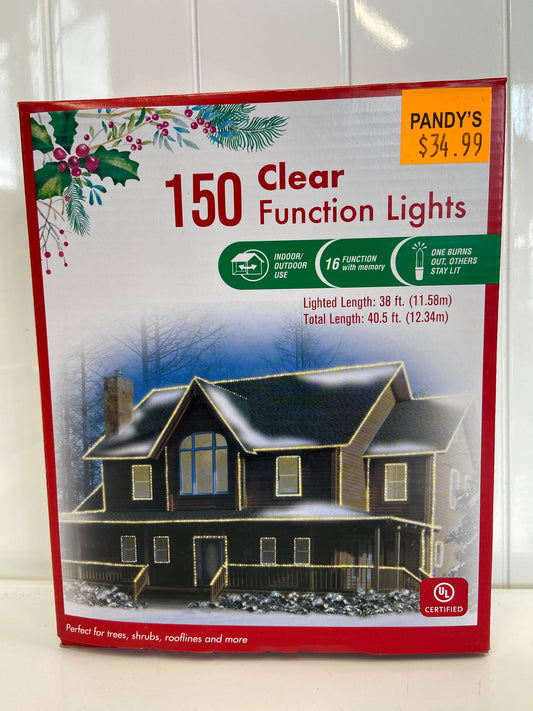Holiday Lights 150 Clear Function Lights