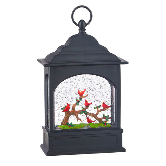 G Holiday Lantern Cardinals 11”