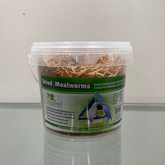 10oz. Tub of Dried Mealworms
