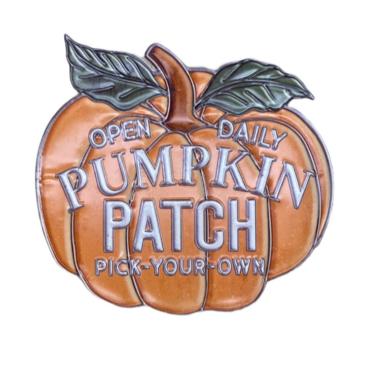 Metal “Pumpkin Patch” Pumpkin