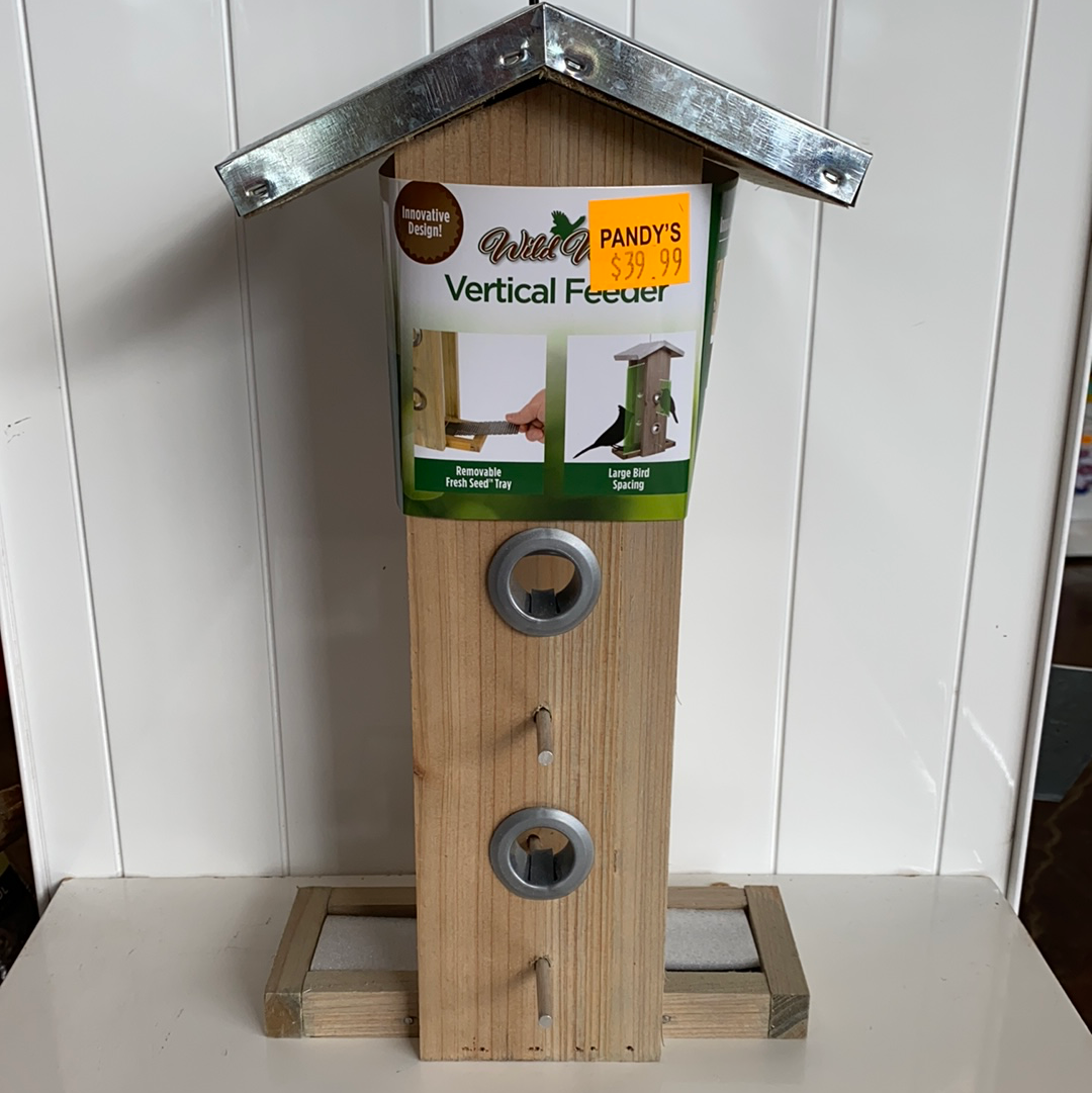 Vertical Bird Feeder