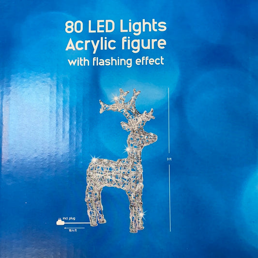 LED Acrylic Deer