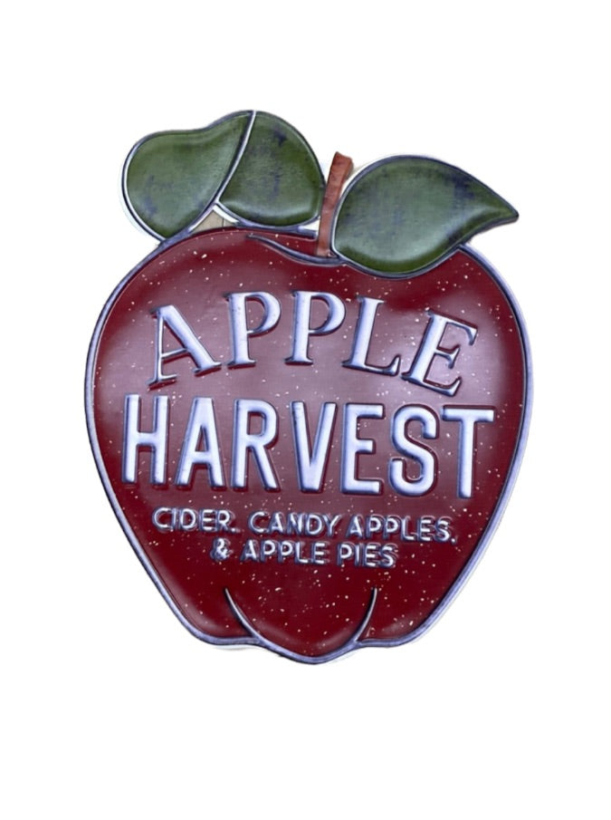 Metal “Apple Harvest” Hanging Apple