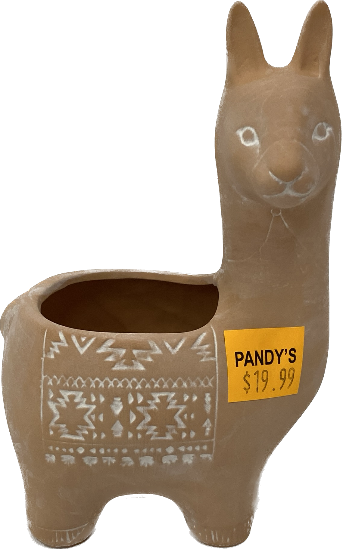 Terracotta Llama Planter