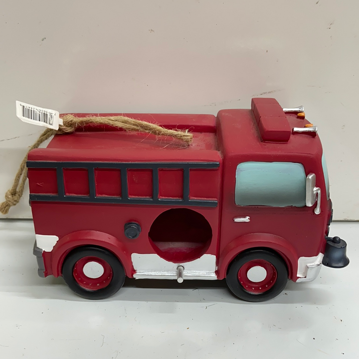 Fire Engine Birdhouse