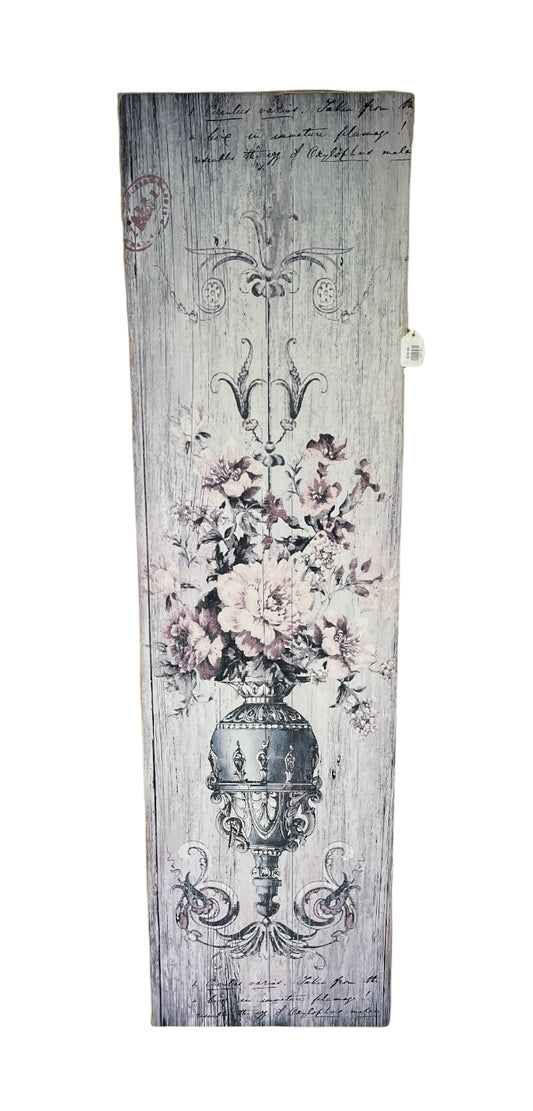 Large Floral Design Wall Hanging