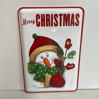 Metal Holiday Sign