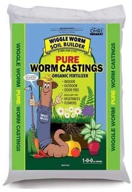 Wiggle Worm Pure Worm Castings Organic Fertilizer