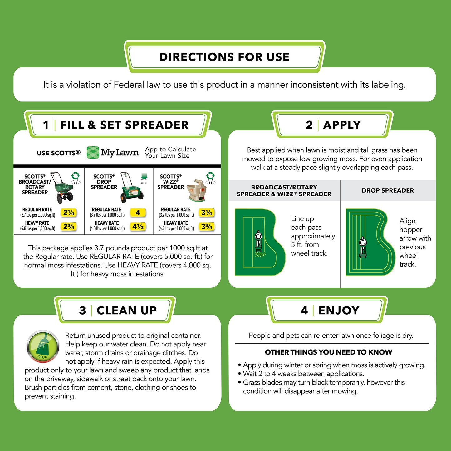 Scott's MossEX (18.37 lb. Bag)