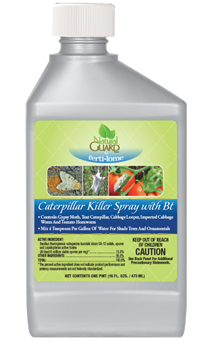 Natural Guard Caterpillar Killer Spray with BT (16 oz)