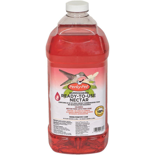 Perky-Pet Ready to Use Hummingbird Nectar - Red (64 oz.)