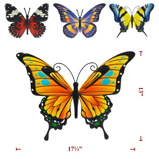 Metal Hanging Butterfly